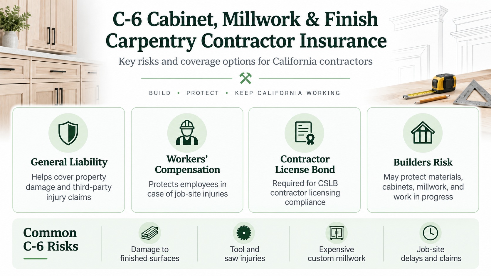 c 6 cabinet millwork and finish carpentry contractor