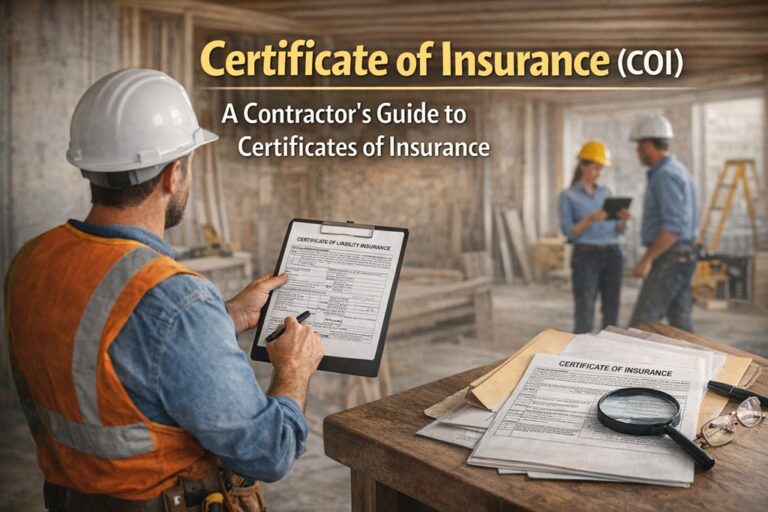 Certificate of Insurance (COI)