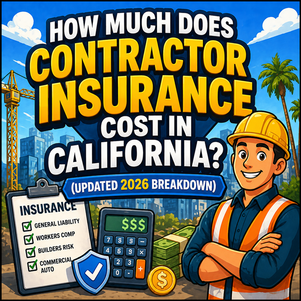 How Much Does Contractor Insurance Cost in California