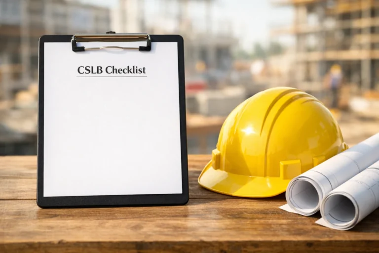 cslb licensing checklist