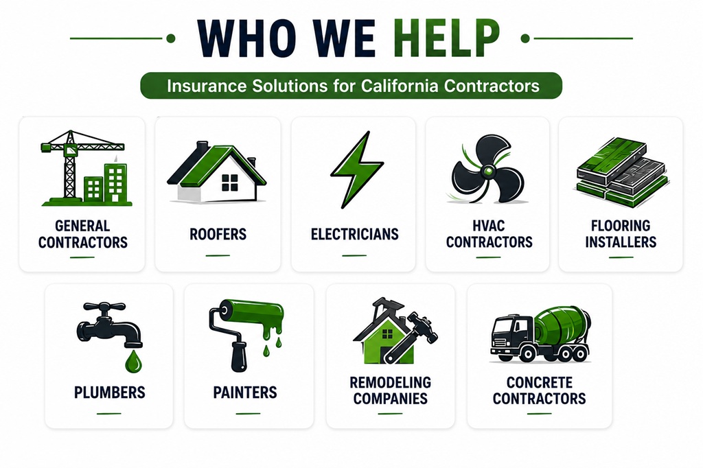 Our Services - California Contractor Insurance & Bonds