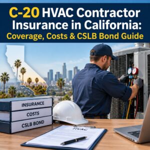 C-20 HVAC Contractor Insurance California